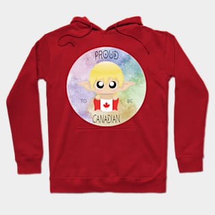 Proud to be Canadian (Sleepy Forest Creatures) Hoodie